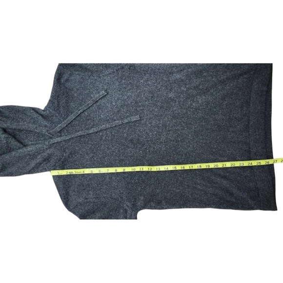 Naadam Sweater M Recycled Cashmere Hoodie Dark Gray Casual - Picture 11 of 15